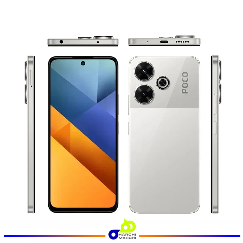 گوشی موبایل شیائومی مدل Poco M6 4G دو سیم کارت ظرفیت 256 گیگابایت و رم 8 گیگابایت